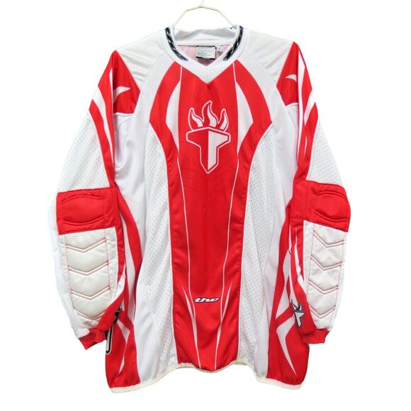 THE Sport Race Jersey Size Small Red & White - Picture 1 of 7